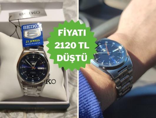 Yılbaşında unutulmaz bir hediye vermek i&ccedil;in doğru adres: SEİKO saat 