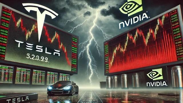 Wall Street 2025'e veda ederken frene bastı: NVDA ve Tesla&rsquo;da sert satış