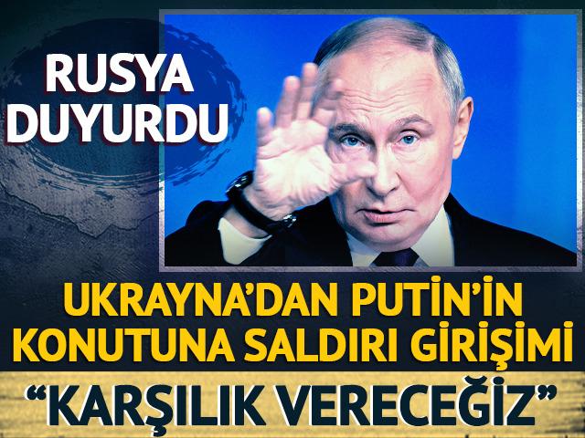  Ukrayna'dan Putin'in konutuna saldırı girişimi