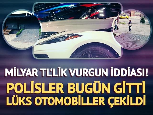 Kadık&ouml;y&rsquo;de l&uuml;ks oto galeri sahibi hakkında vurgun iddiası! Bug&uuml;n polisler gitti, l&uuml;ks ara&ccedil;lar &ccedil;ekildi