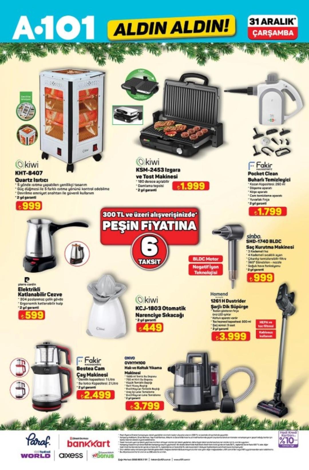 A101 e English Home ürünleri geliyor! 31Aralık 2025 A101katalog yayınlandı! 7