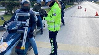Manisa’da motosiklet denetimlerinde 1,8 milyon TL ceza