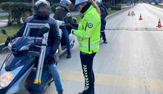 Manisa&rsquo;da motosiklet denetimlerinde 1,8 milyon TL ceza