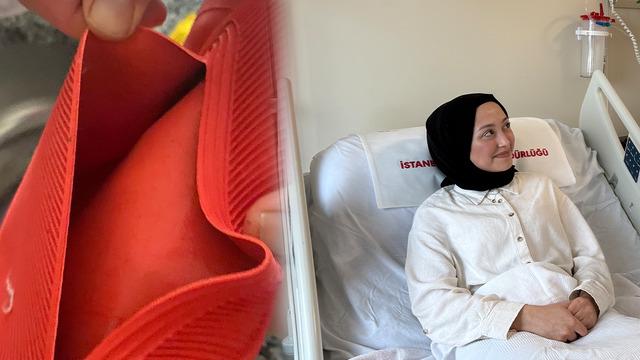 Genç kızın karnında sıcak su torbası patladı: O acının tarifi yok