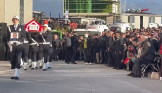 Yalova şehitlerine son veda