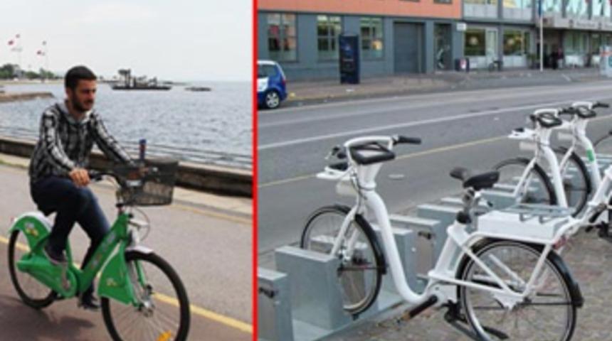Trafik sorununa elektrik bisikletli çözüm