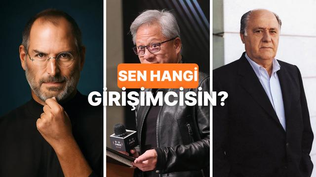 Patronlar buraya: Hangi ünlü girişimci senin ruh eşin?