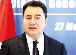 Ali Babacan'dan önemli açıklamalar