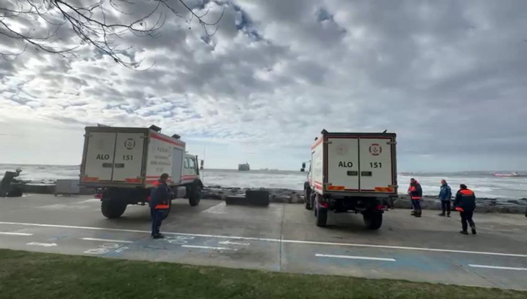 Bakırk&ouml;y a&ccedil;ıklarında iki tankerde acil durum &ccedil;ağrısı! Ekipler sevk edildi 1