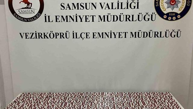 Vezirköprü’de uyuşturucu operasyonunda 3 gözaltı
