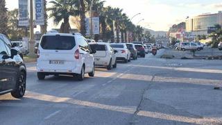 Bodrum’da yeni yıl trafiği: Uzun araç kuyrukları oluştu