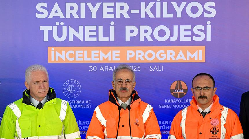 35 dakikalık yol 5 dakikaya d&uuml;şecek: Bakan Uraloğlu bitiş tarihini a&ccedil;ıkladı