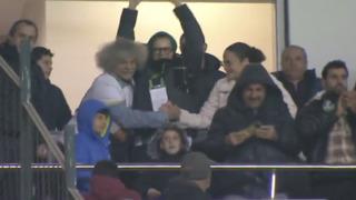 Futbol efsanesi Diyarbakır'daydı! Damadının maçını izledi