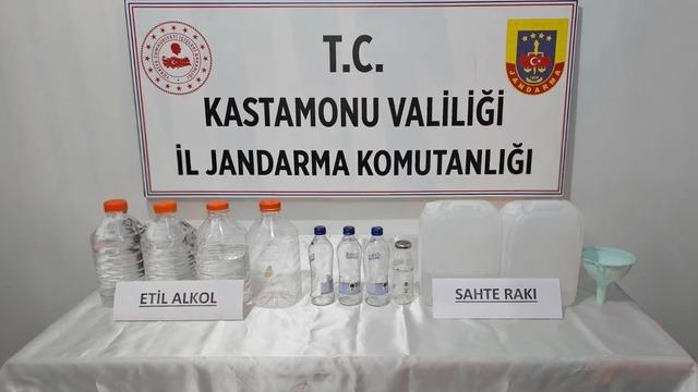 Kastamonu’da yılbaşı öncesi kaçak alkol operasyonu