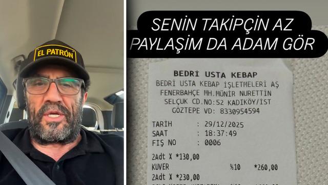 Bedri Usta'nın adam gör sözleri tepki çekti! Müşteri haklılığı takipçiye mi bağlı?