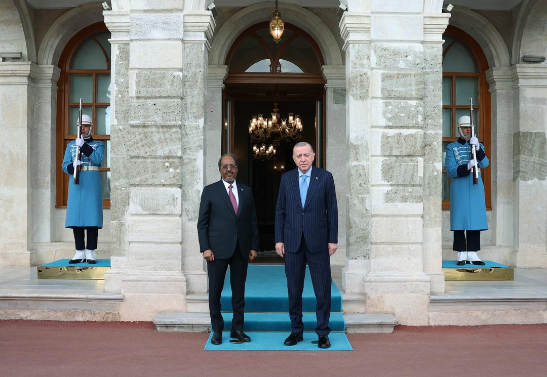 Cumhurbaşkanı Erdoğan, Somali Cumhurbaşkanı Mahmud u kabul etti 2