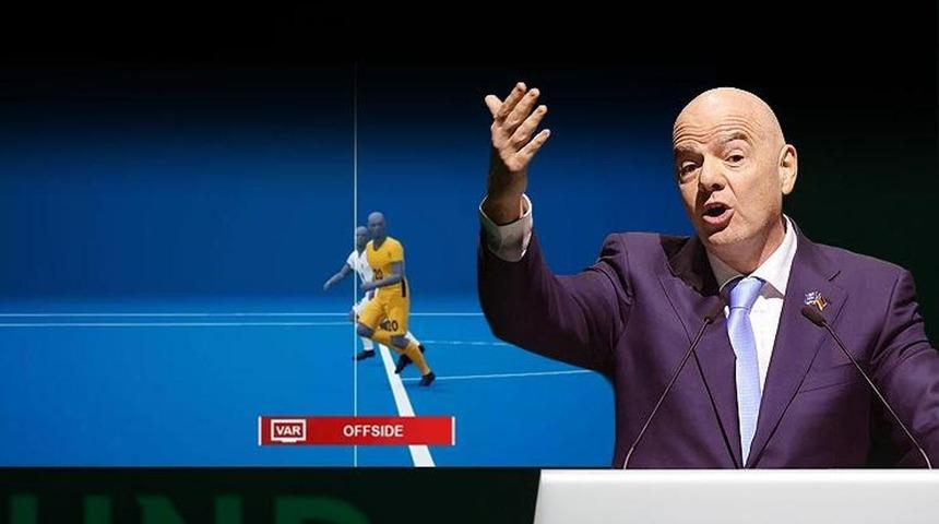 Ofsayt kuralında devrim! Infantino, Wenger&rsquo;in &ouml;nerisini ilk kez kabul etti!