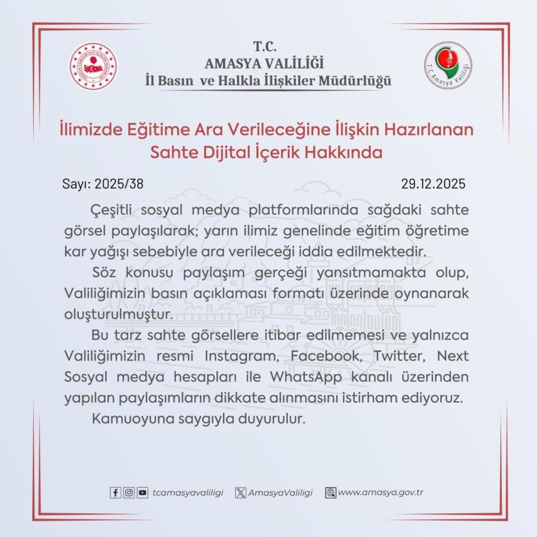 Yoğun kar yağışı sonrası okullara kar tatili haberleri art arda geldi: İşte 31 Aralık 2025 &ccedil;arşamba g&uuml;n&uuml; eğitime ara verilen iller 13