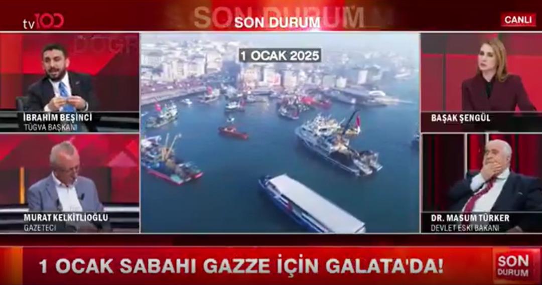 T&uuml;rkiye 1 Ocak&rsquo;ta Gazze i&ccedil;in tek y&uuml;rek olacak! T&Uuml;GVA Başkanı İbrahim Beşinci: "Bu eylemlerle beraber bu sessizliği yırtıp atalım" 3