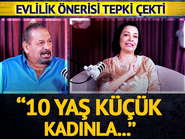 Erman Toroğlu Evrim Akın'a konuk oldu! '10 yaş k&uuml;&ccedil;&uuml;k kadınla...' Evlilik &ouml;nerisi tepki &ccedil;ekti 
