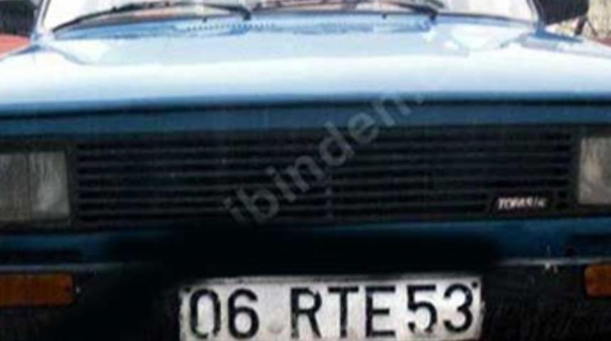 Bu plakayı 9 bin liraya sattı
