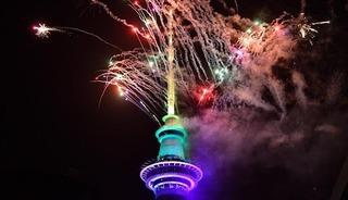 Pasifik'teki ada &uuml;lkesi Yeni Zelanda yeni yıla girdi