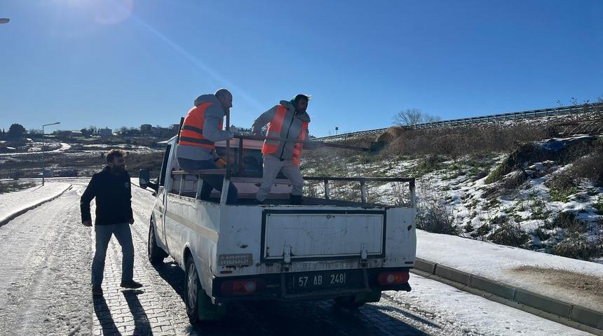 Sinop'ta 'k&uuml;rekli' tuzlama &ccedil;alışması