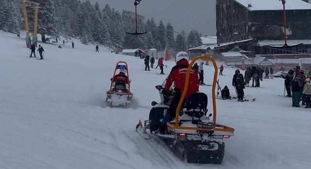Yılbaşında turistlerin g&ouml;zdesi Uludağ oldu 1