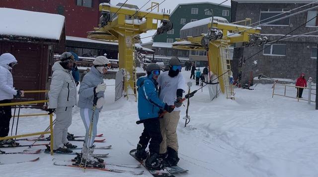 Yılbaşında turistlerin g&ouml;zdesi Uludağ oldu 2
