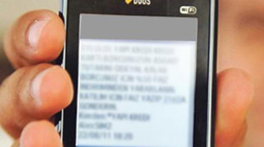 Tüketicilere SMS'li dolandırıcılık uyarısı
