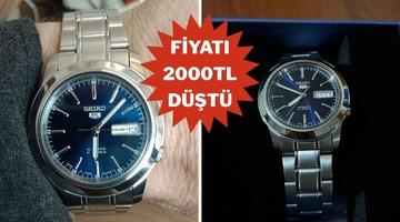 Yılların eskitemediği Seiko saat indirimi i&ccedil;in bug&uuml;n son g&uuml;n!