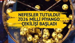 2026 milli piyango &ccedil;ekilişi başladı! 