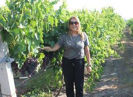 Üzüme kadın eli değince...