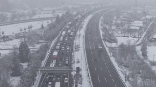 Anadolu otoyolunda kontrollü geçiş sağlanıyor