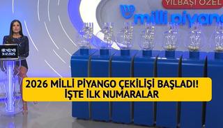 Milli piyango &ccedil;ekilişi başladı! İşte ilk numaralar