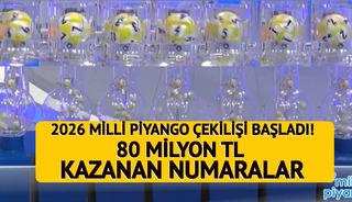 80 milyon TL kazanan numaralar belli oldu! 