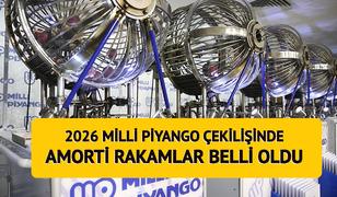 Milli Piyango amorti rakamları belli oldu | Milli Piyango 2026 sonu&ccedil;ları