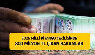 800 milyon TL ikramiye &ccedil;ıkan numaralar belli oldu! 3 &ccedil;eyrek bilete &ccedil;ıktı 