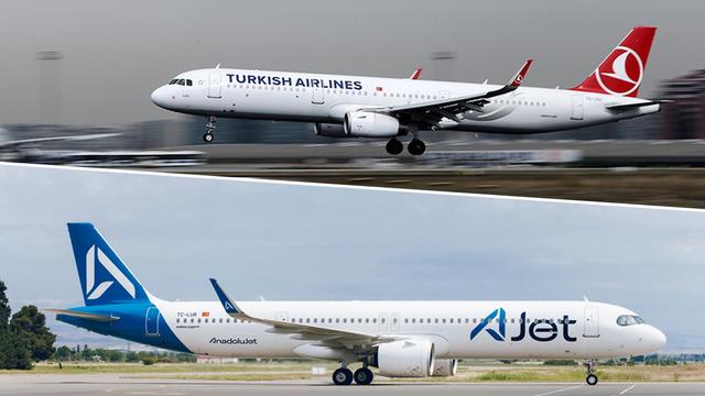 Sosyal medyadan duyurdular: THY ve Ajet, onlarca seferini iptal etti