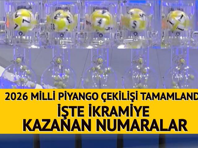 MİLLİ PİYANGO 2026 SONU&Ccedil;LARI | Hangi numaraya hangi ikramiye &ccedil;ıktı? İşte ikramiye kazanan t&uuml;m rakamlar: &Ccedil;eyrek, yarım, tam...