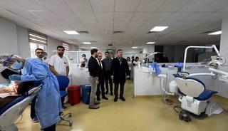 Vali Aydoğdu&rsquo;dan Ağız ve Diş Sağlığı Hastanesi&rsquo;ne ziyaret
