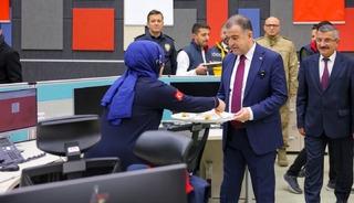 Bayburt&rsquo;ta 112 Acil &Ccedil;ağrı Merkezi personelinin yeni yılı kutlandı