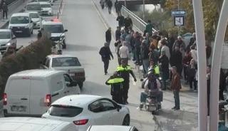 Ters y&ouml;nden gelen motosiklete otomobil &ccedil;arptı: 1 yaralı