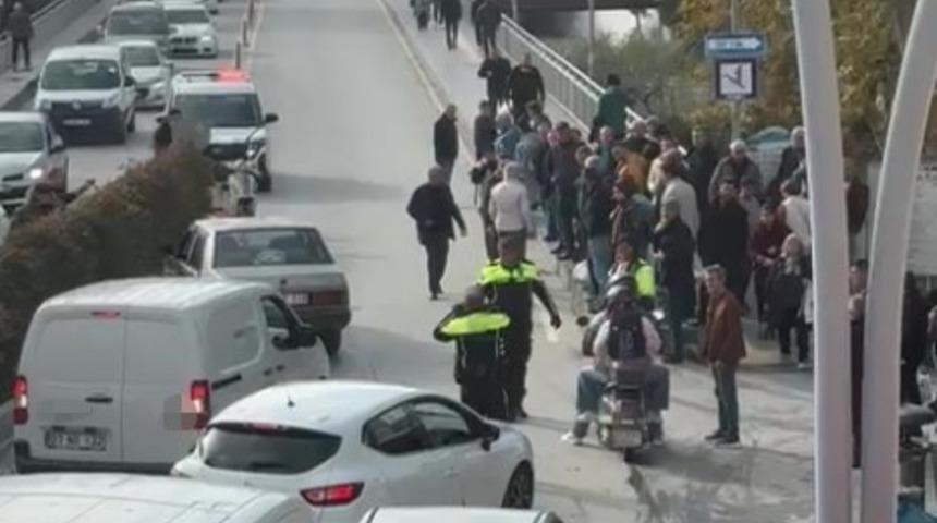 Ters y&ouml;nden gelen motosiklete otomobil &ccedil;arptı: 1 yaralı