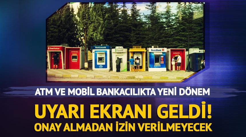 Uyarı ekranı geldi! Onay gelmezse izin yok