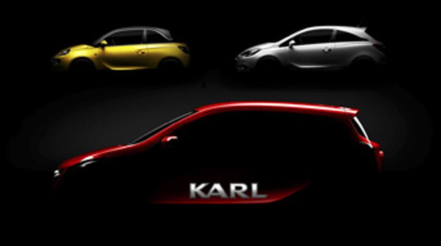 Opel ailesinin yeni üyesi “KARL”