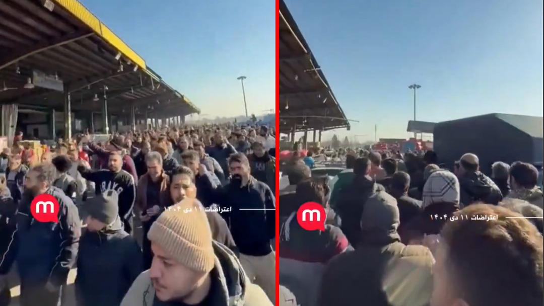 İran&rsquo;da kaos!  Protestocular h&uuml;k&uuml;met binasına saldırdı, asker ateş a&ccedil;tı  1