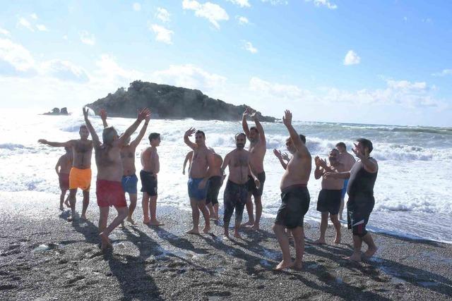 Mersin de yeni yıl geleneği bozulmadı 1