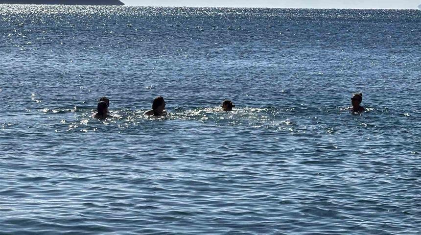 Bodrum&rsquo;da yeni yıla denizle merhaba