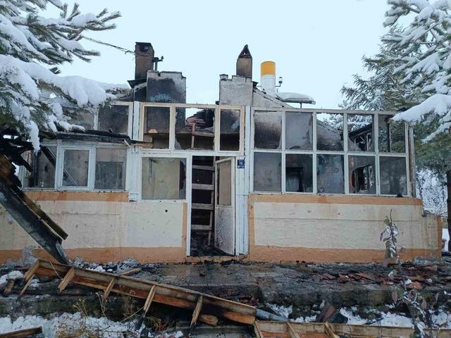 Tomarza’da yangın 1